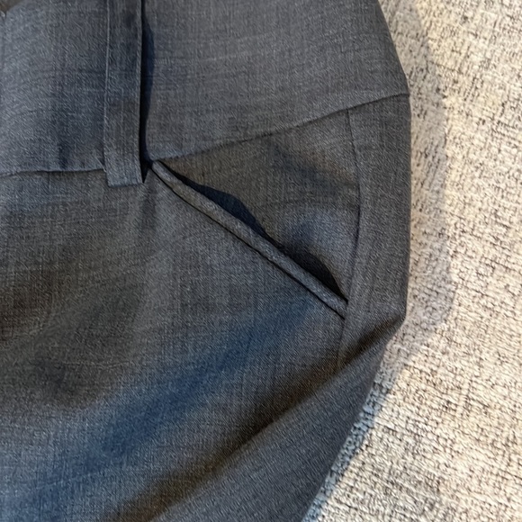 Alice+Olivia Gray Wool Trousers. 0 - Picture 6 of 11
